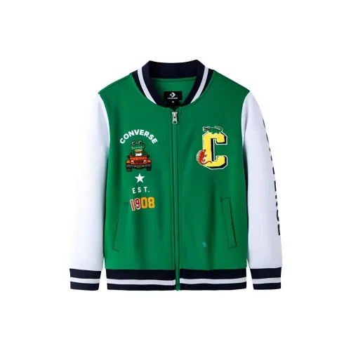 Конверс Куртки Пальто SS24 Джунгли Зеленый Дети Возраст 3-7 Лет