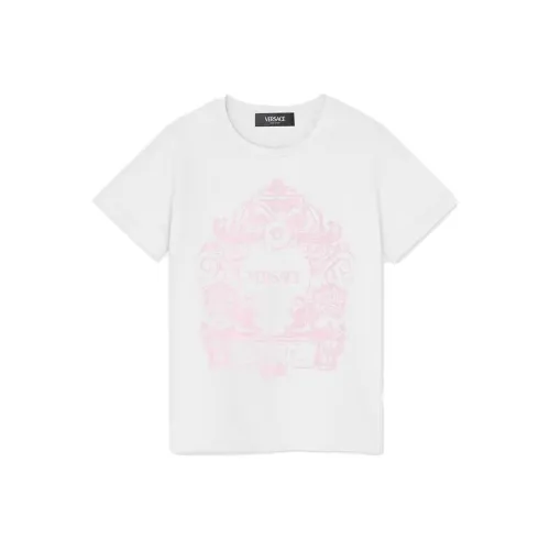 VERSACE T-рубашка Розовая Белая Детская