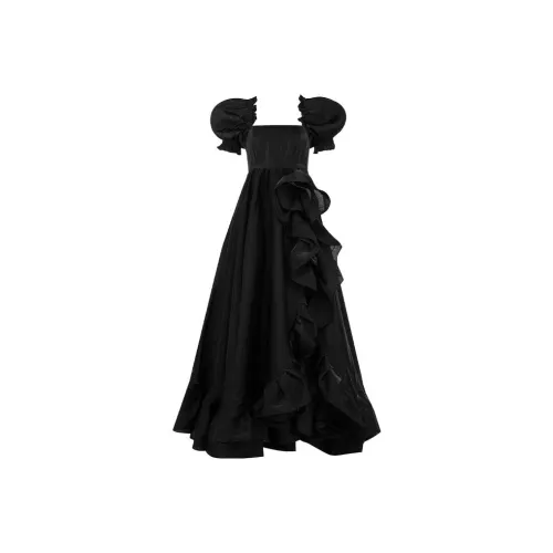 Selkie Коллекция FW23 Вечернее Платье Женское Черное