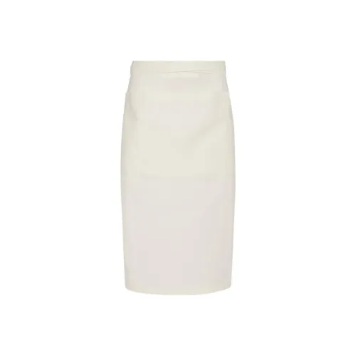 THE ROW Повседневный Длинный Юбка Женская Белая