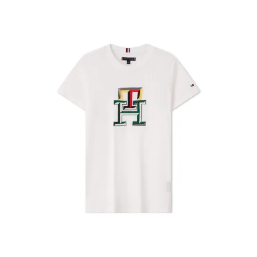 Tommy Hilfiger Белый 658 Kids T Рубашки