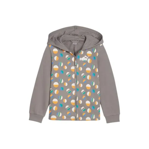 PUMA ESS+ SUMMER CAMP Толстовка Чугун Дети Возраст 3-7 лет
