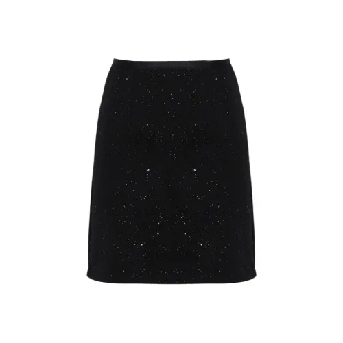 DPLAY Повседневные короткие юбки Женские Классический черный