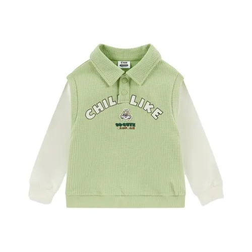 QIAODAN Свитшот Nouveau Бамбук Зеленый Детский