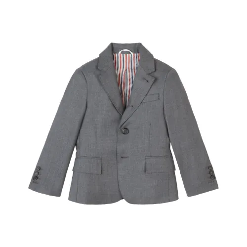 THOM BROWNE Серый Kids Костюмы и пиджаки