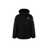 Чёрный однослойная ветровка