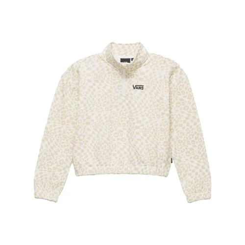 Vans Детская одежда Printed Полузастежка Mock Пуловер Толстовка Детский Многоцветный