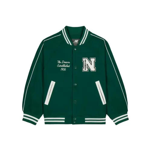 New Balance совместный бренд Куртки Пальто NB Зеленый Дети Возраст 3-7 лет