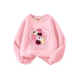 Флисовая подкладка Dian Jixin розового цвета