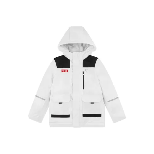 QIAODAN Пуховик Белый Подростки