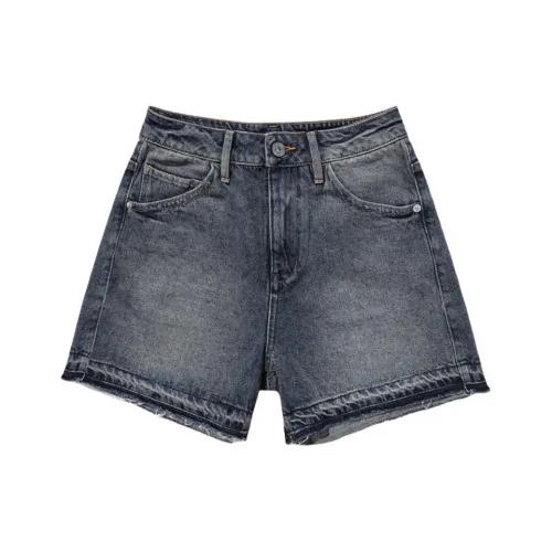 ABLE JEANS SS24 Джинсовые шорты Женские Сосна Дым Желтый