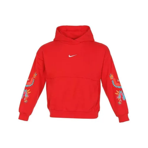 NIKE Красный Kids Свитшоты