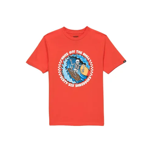VANS 66 Shredders Апельсин Kids Т-рубашки