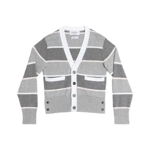 THOM BROWNE Серый Kids Свитеры