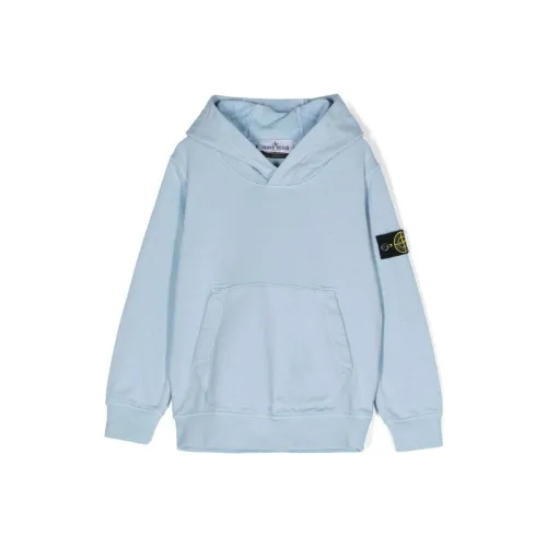 STONE ISLAND Толстовка Светло-Синяя Детская