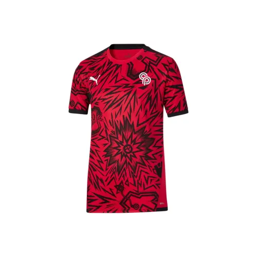 PUMA Christian Pulisic Красная Детская Футболка