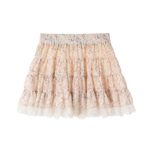 EKOOL Повседневные короткие юбки Женские Розовый Абрикос