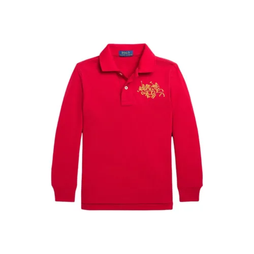 Polo Ralph Lauren Поло SS24 Красный Детский