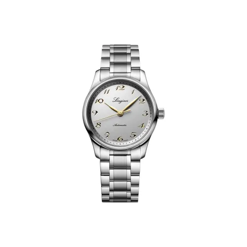 LONGINES Автоматический Механический Movement Женские Часы Watchmaking Tradition Collection, 34 мм, Серебряные