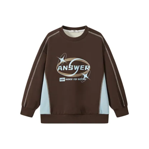 MQD Толстовка SS25 Кофе Дети Возраст 3-7 лет