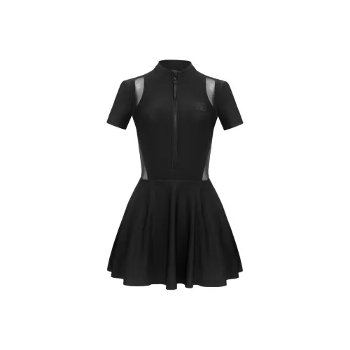 BALNEAIRE Fashion Collection Ван-Пис Купальник Женские Темная тень Марля