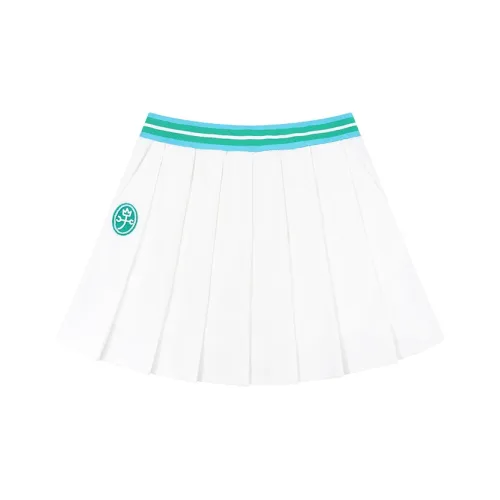 CASTELBAJAC Повседневные короткие юбки Женские Белые 101