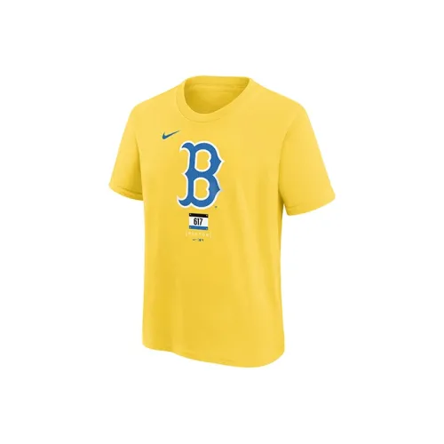 NIKE Золотой Школьный возраст Футболка