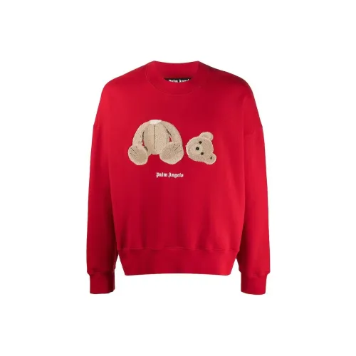 PALM ANGELS Красный Kids Свитшоты