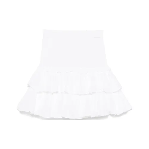 ISABEL MARANT ETOILE FW24 Повседневные короткие юбки Женские Белые