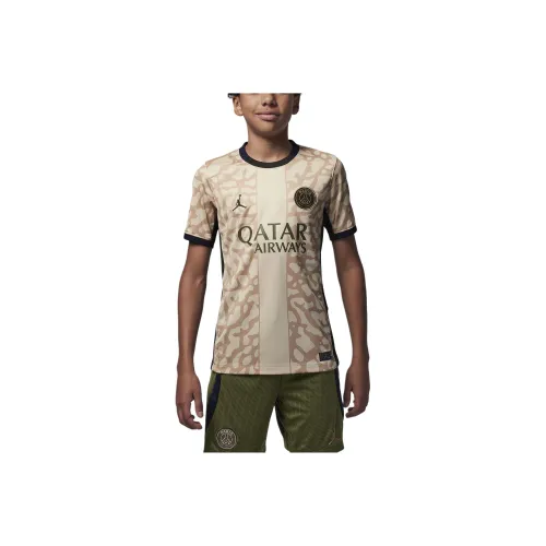 Джордан T Рубашка PARIS SAINT GERMAIN 2023 24 Stadium Fourth Хаки Детская