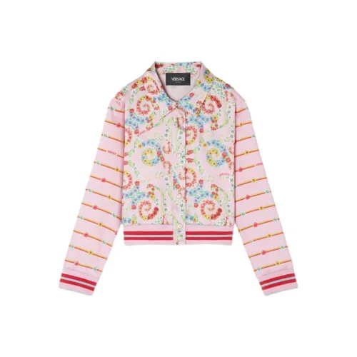 FANSIZHE Куртки и Пальто Розовый Детский