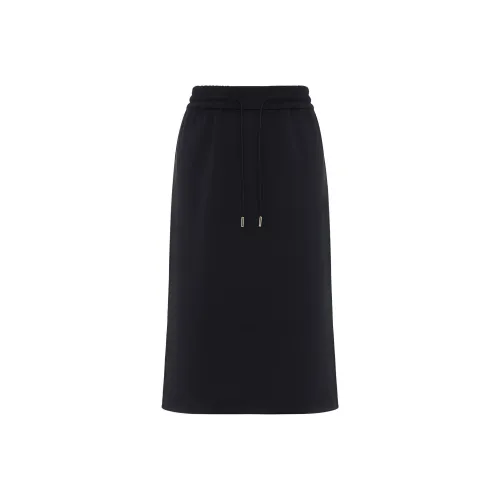 LI NING 1990 Classic Collection Повседневный Длинный Юбка Женские Черный