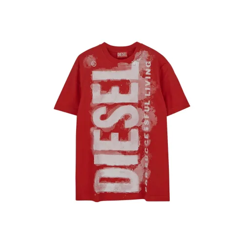 DIESEL Red Kids Т-рубашки