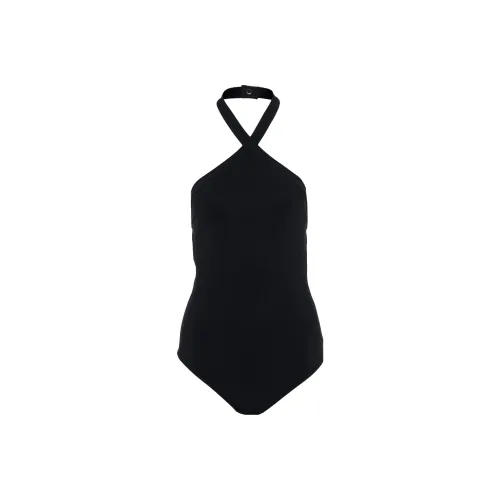 Alaia Open-Back Swimsuit One-Piece Swimsuit Women's Black