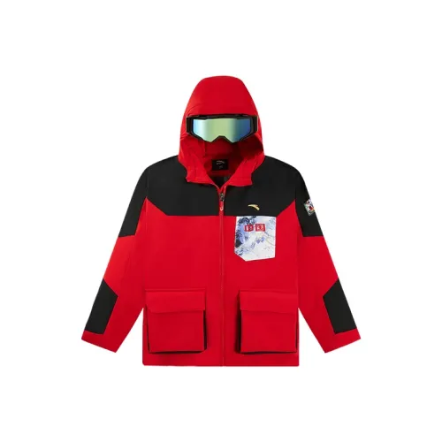 Antakids Пуховик Классический Красный для детей 3-7 лет