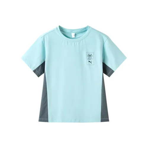 PUMA T-Shirt Розовый Зеленый Подростки