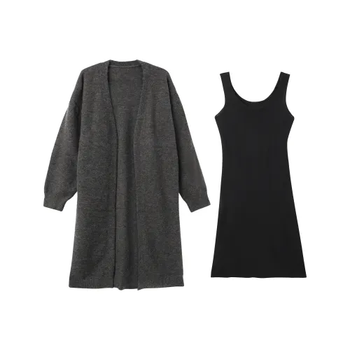 EIDOLON GRAIN Комплект с юбкой Женские Черный Серый