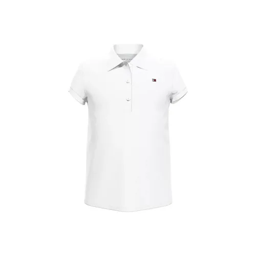 Поло Tommy Hilfiger Белое Детское