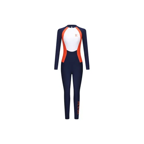 BALNEAIRE Active Orange, синий Пэчворк Женские Ван-Пис Купальники