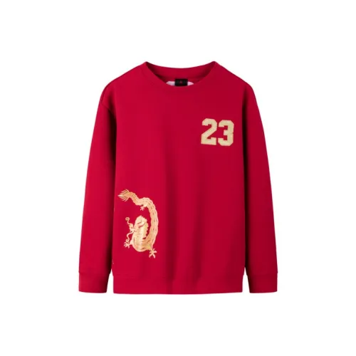 Джордан Свитшот Just Красный Детский