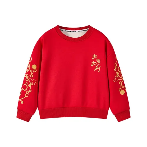 Disney Красный Kids Свитшоты
