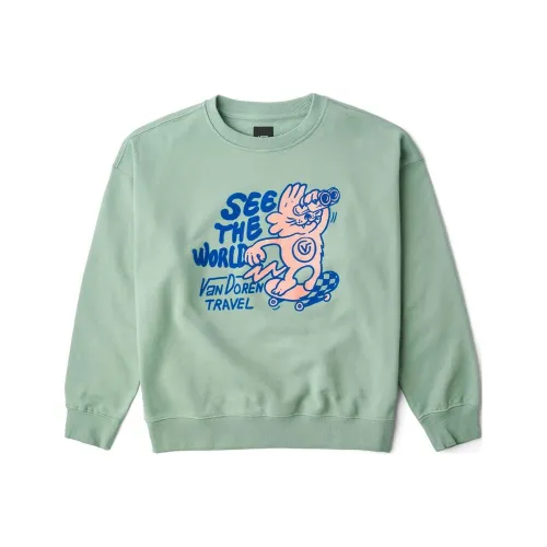 VANS Светло-зеленый Kids Свитшоты
