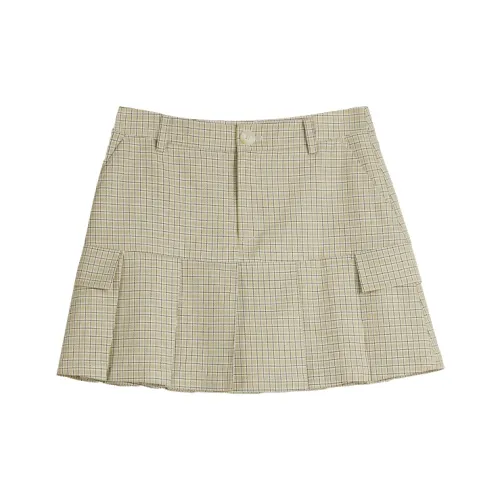 ELLE Повседневные короткие юбки женские хаки