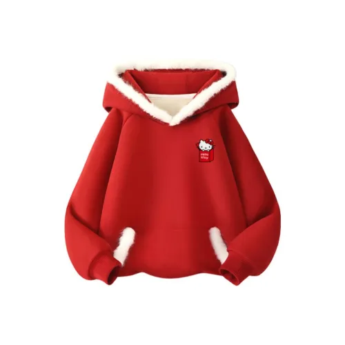 Hello Kitty Толстовка Гранат Красный для детей 3-7 лет