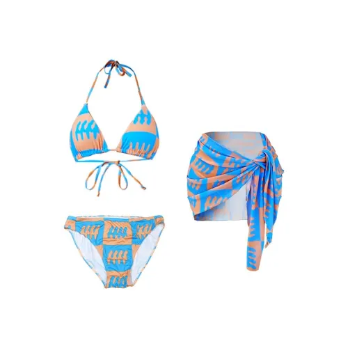 Bird of Aussie Бикини Женские Трехкомпонентный Набор Многоцветный
