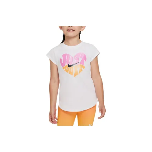NIKE Белые Детские Футболки
