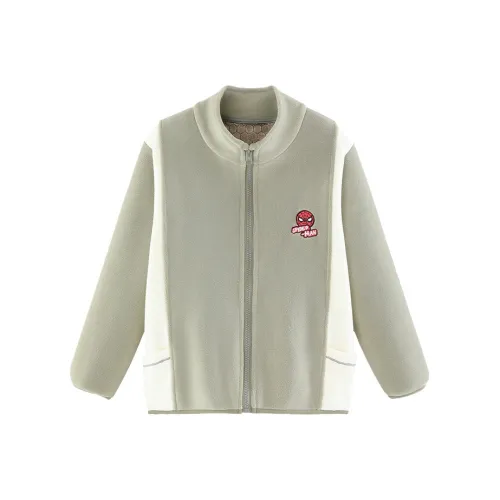 Disney x MANWEI LIANMINGKUAN Хлопковый пуховик Армейский зеленый Детский