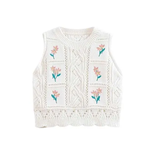 MARC&JANIE Экрю Детские Жилеты