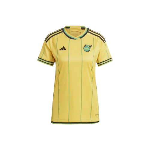Adidas JAMAICA Зеленый Женская Футбольная Джерси
