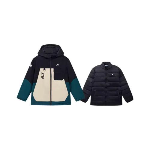 XTEP PARKA Пальто Чисто черный Подростки